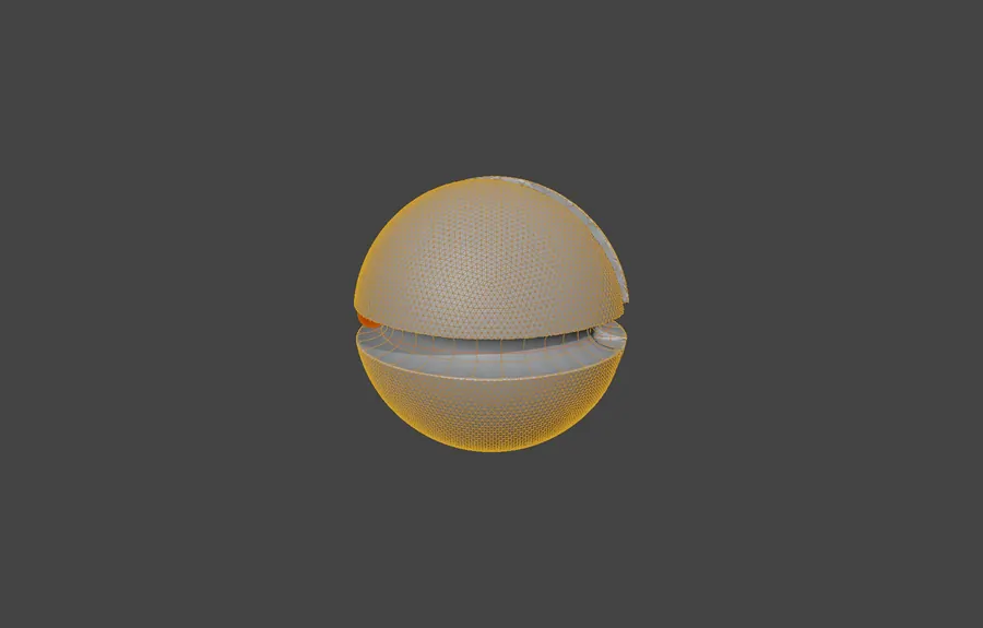 BALLS, WIREFRAME OVERLAY