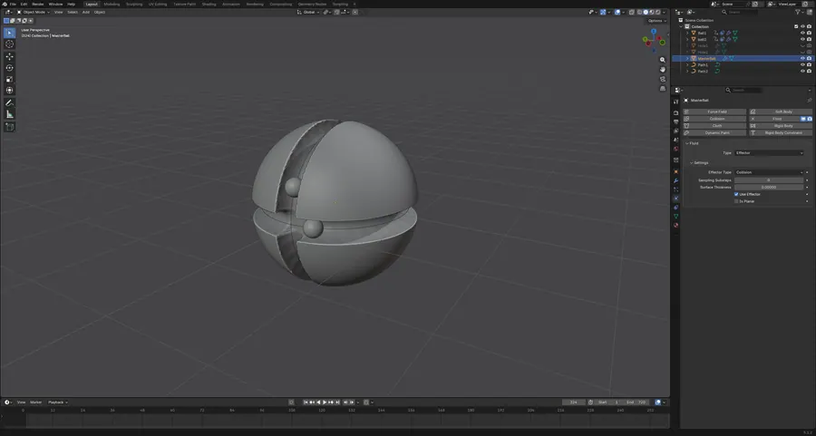 BALLS, FLUID MODIFIER PANEL