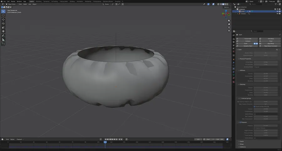 CLOTH SIM 2, CLOTH SOLVER SETTINGS