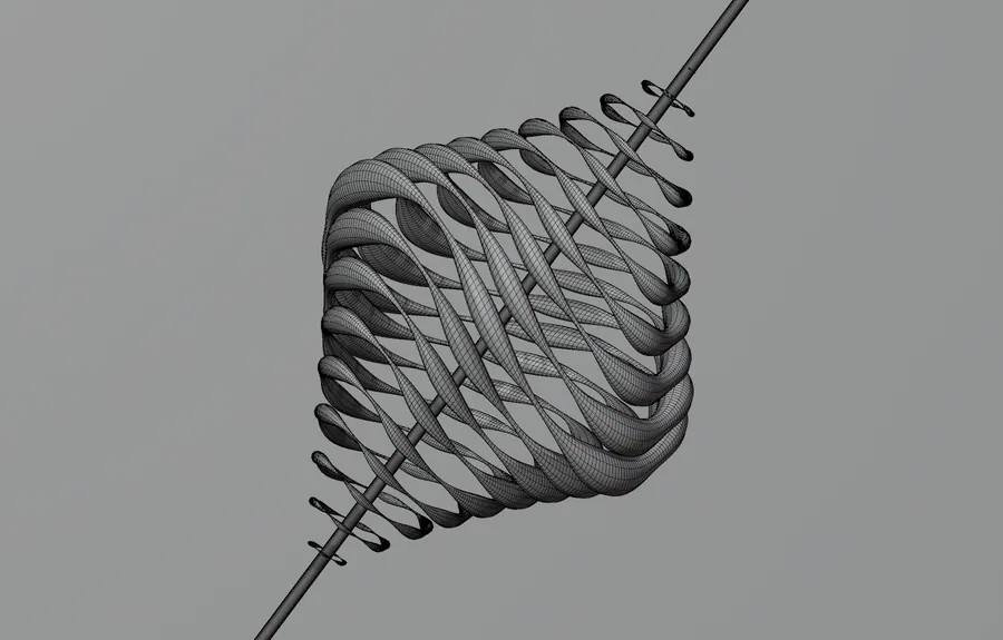 TWISTIES, WIREFRAME OVERLAY