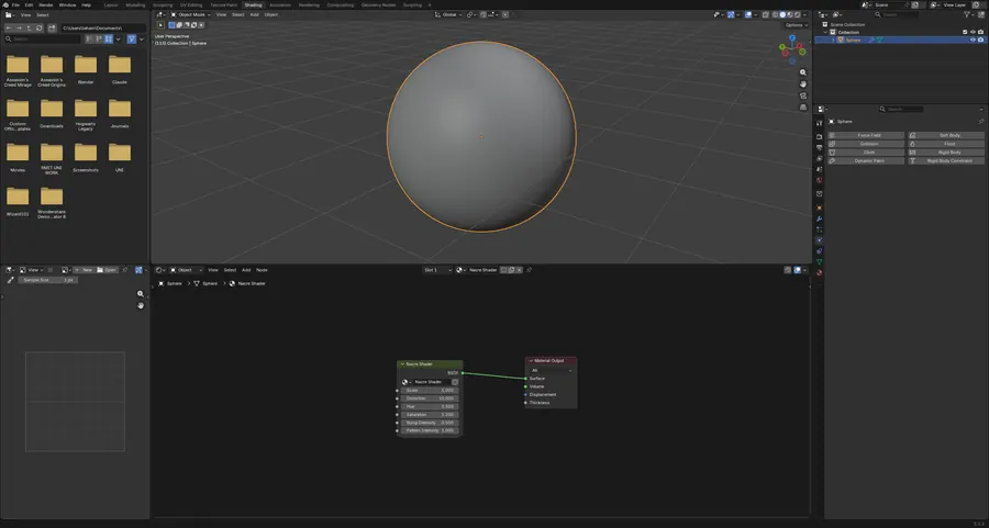 NACRE SHADER, NACRE NODE GROUP