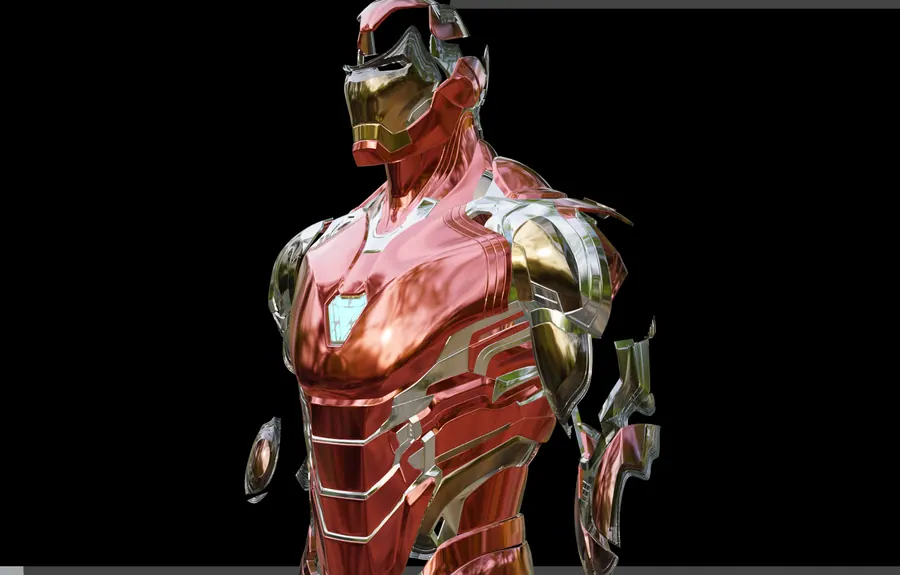 LIQUID METAL SUIT, THIRD CAMERA