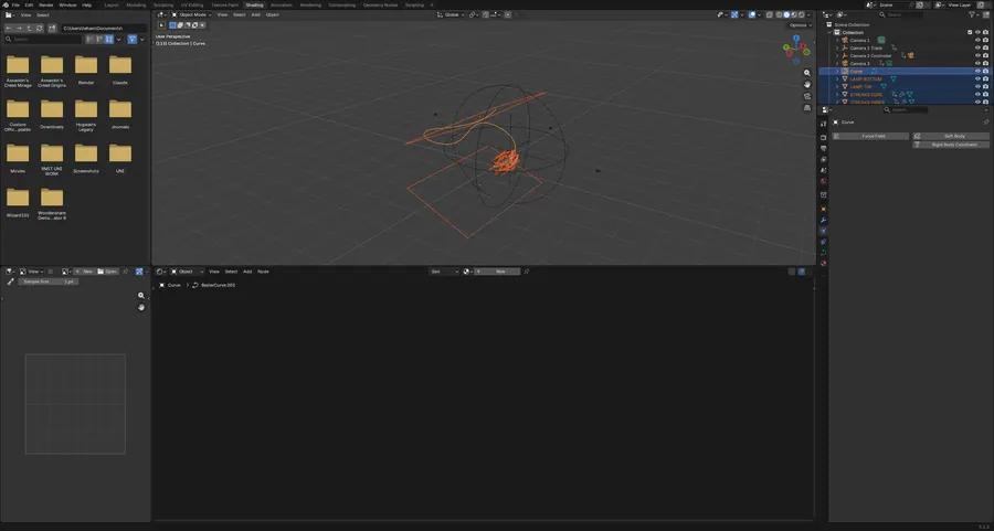 CRYSTALS, GLASS AND GRADIENT NODES