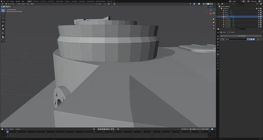 TANK BLEND, MODIFIER STACK