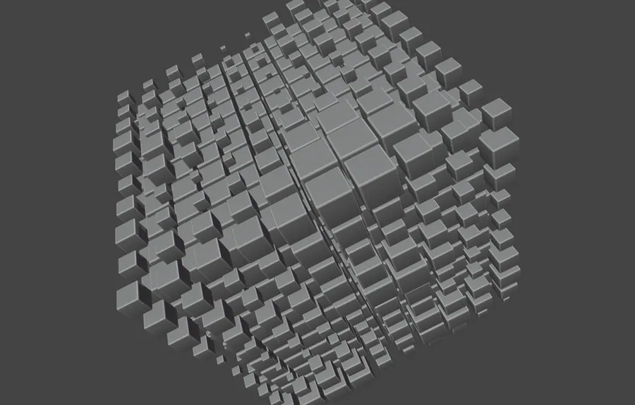 CUBE ANIMATION, CORNER DETAIL