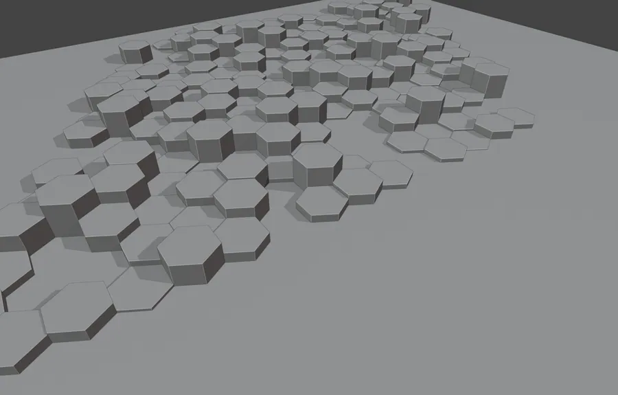 HEXAGONAL BACKGROUND, TILE DETAIL