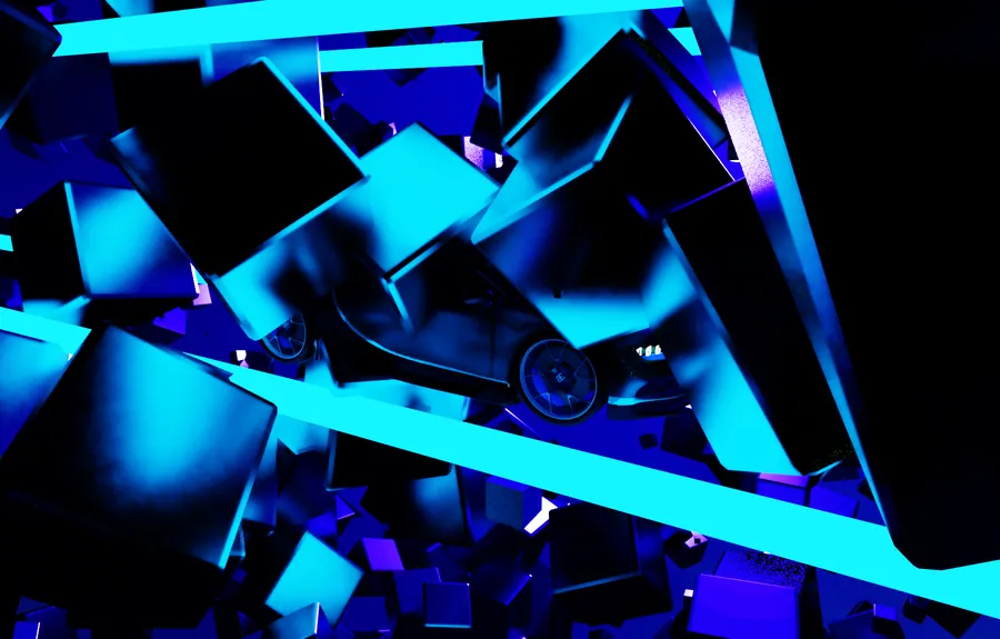 EEVEE ENVIRONMENT, SCENE WORLD, NEON STRIPS