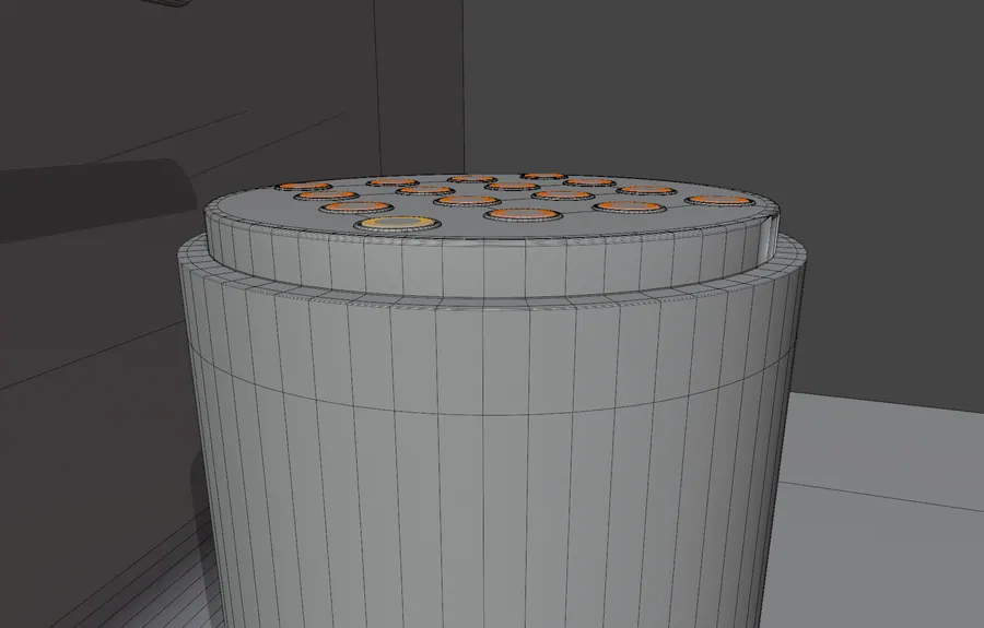 ODDLY SATISFYING, WIREFRAME OVERLAY