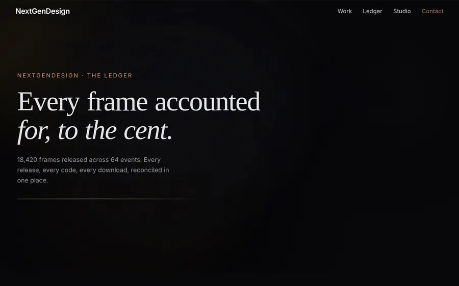 C04 GILDED LEDGER